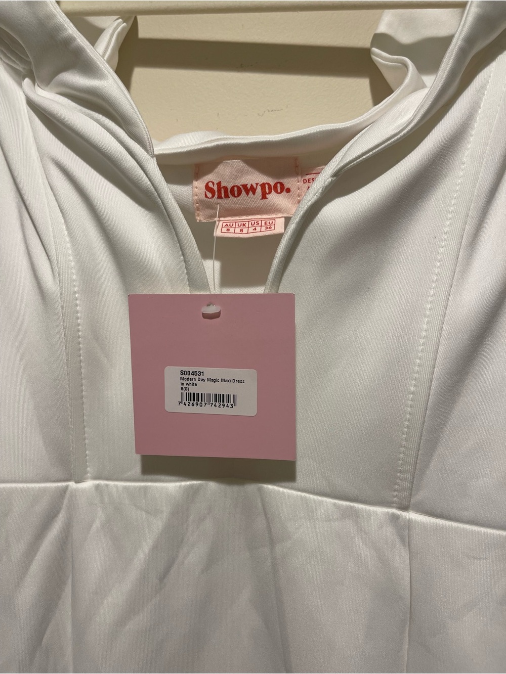 Showpo. White Magic Midi Dress - Structured Bodice